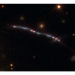 Close-up of the upper arc segment, containing six (complete or partial) images of the galaxy.
