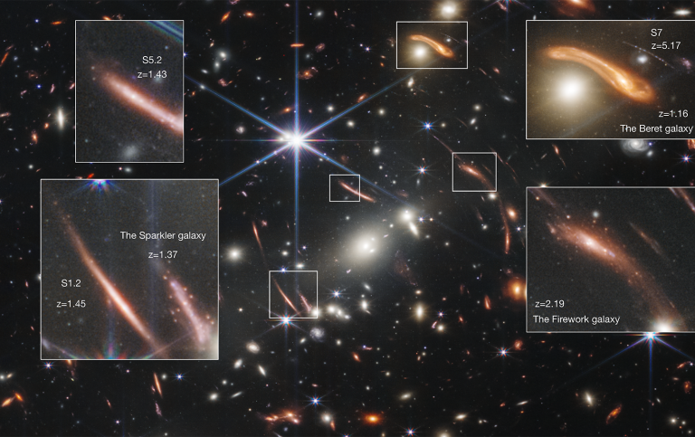 Galaxer på stort avstånd