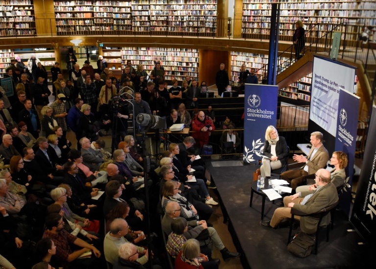 Öppen föreläsning på Stockholms stadsbibliotek
