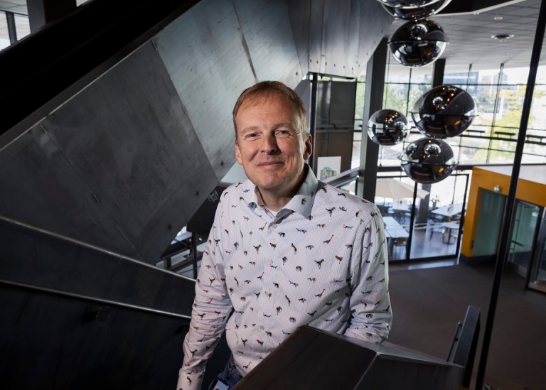 Stefan Axelsson på campus Kista.