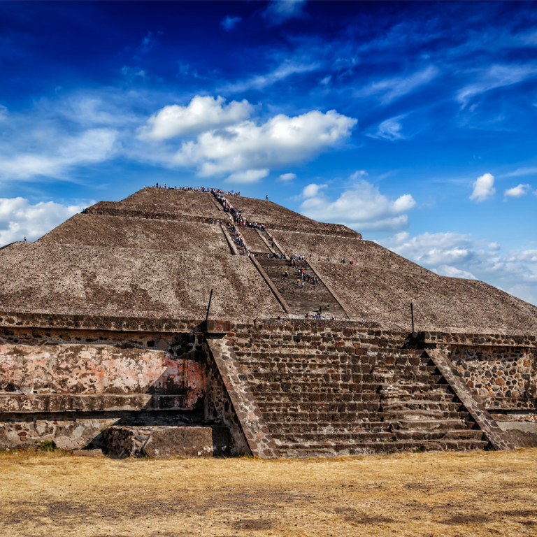 Pyramid of the Sun in Teotihuacan, Mexico. Foto: Dmitry Rukhlenko