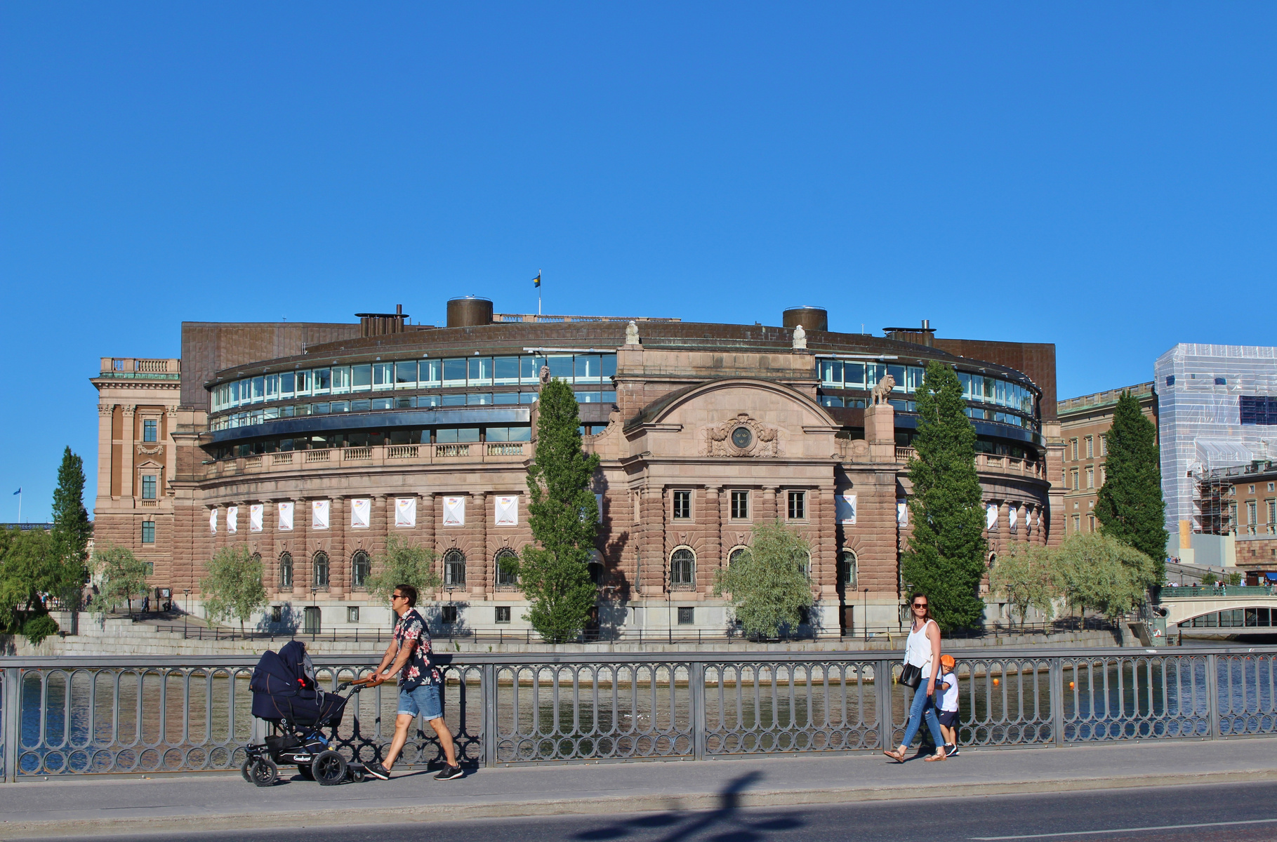 Sveriges Riksdag i Stockholm