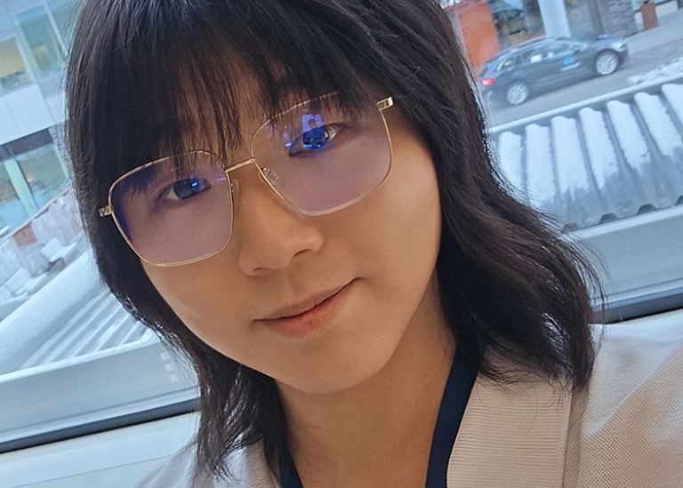 Jeehong Lee, studentambassadör och masterstudent på Sjukhusfysikprogrammet