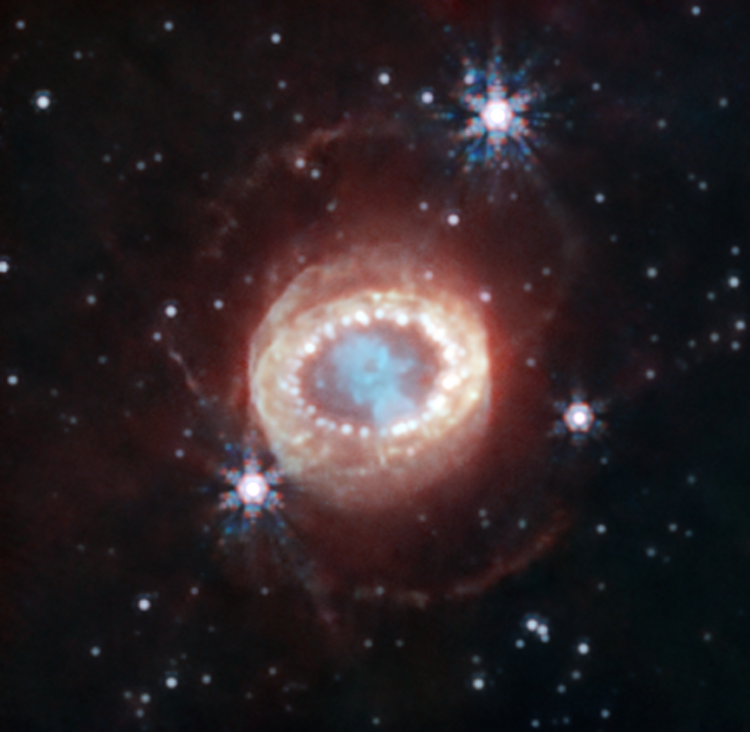 JWST NIRCAM image of SN1987A