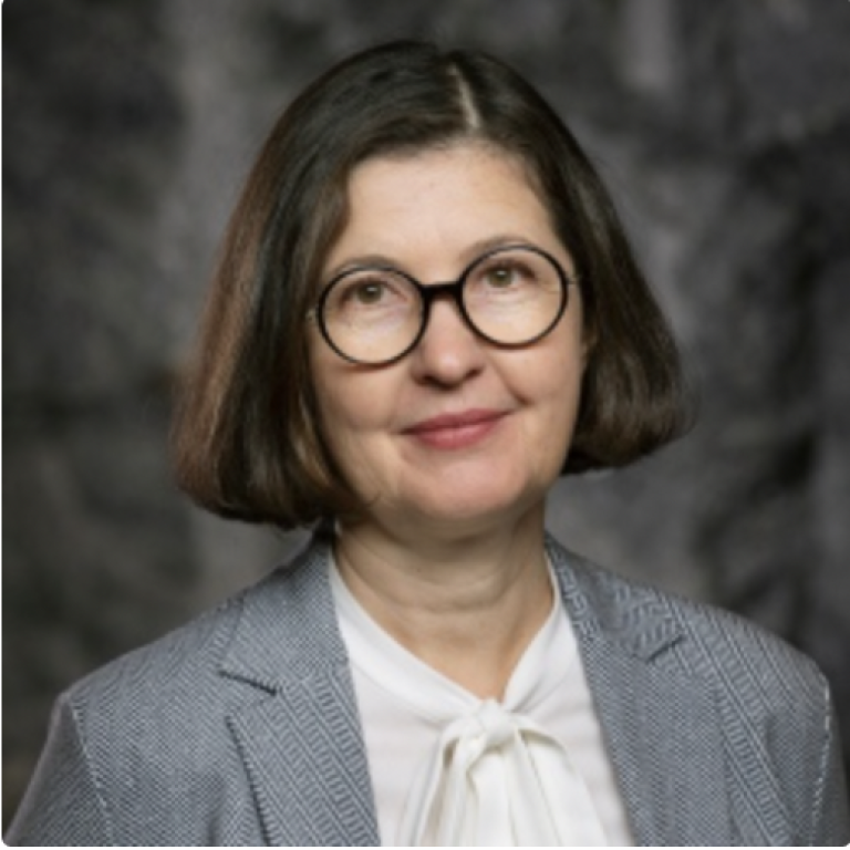 Portätt av Professor Anne Boschini