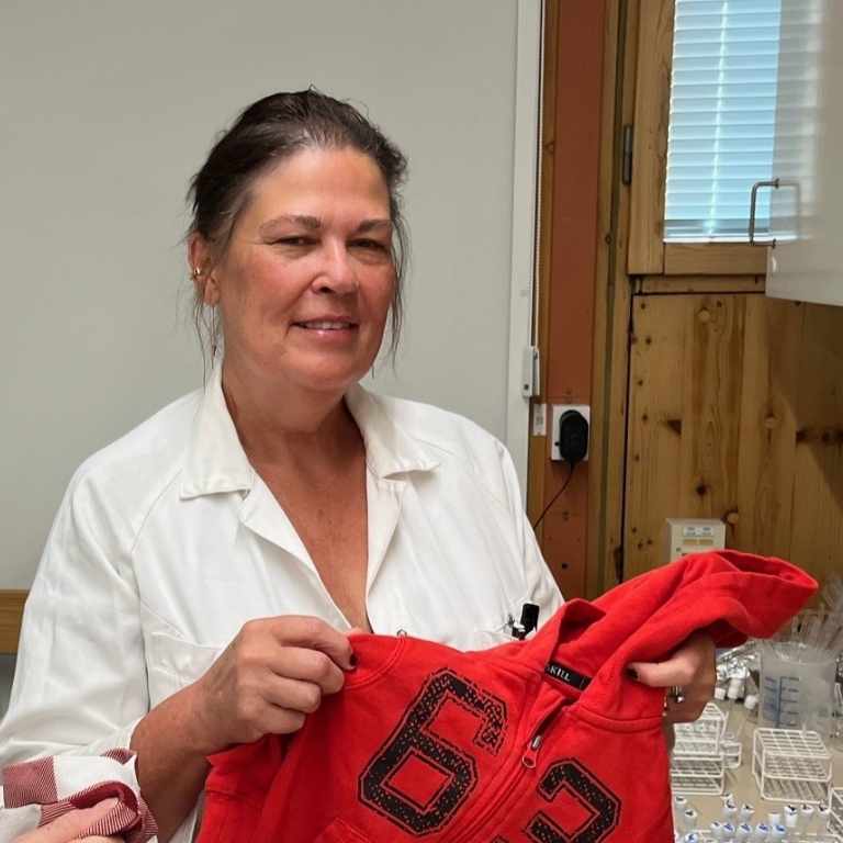 Foto på Ulrika Nilsson, professor i analytisk kemi vid Kemikum.