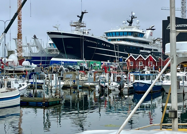 Fishing vessel in Skagen