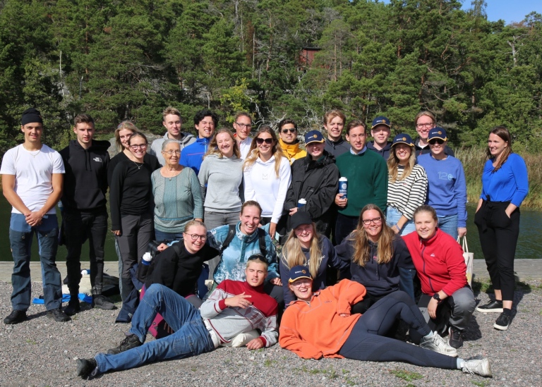 Gruppfoto av RYLA-deltagarna.