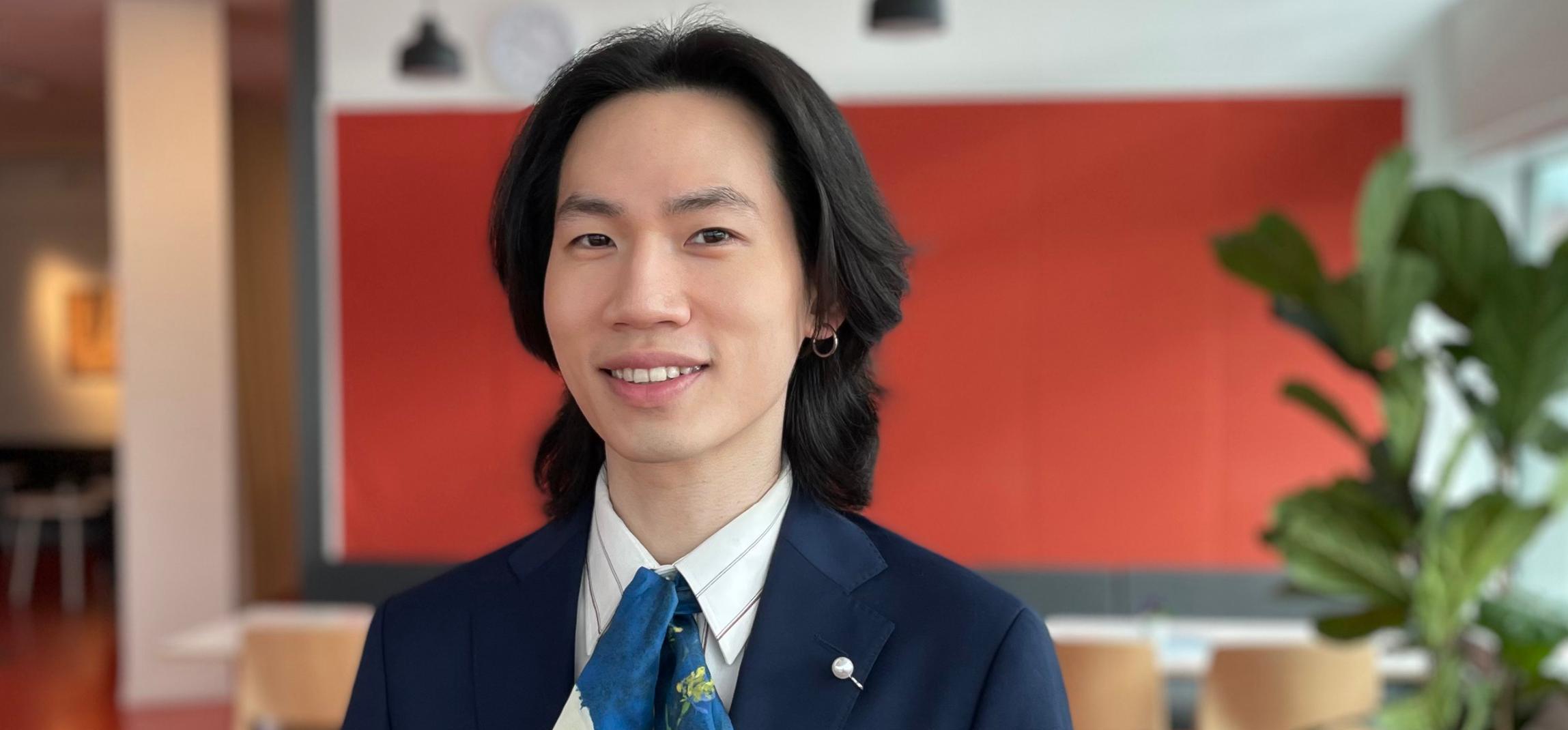 Porträttbild på Daniel Chen Hsi Tsai, Institutionen för data- och systemvetenskap (DSV) vid SU.