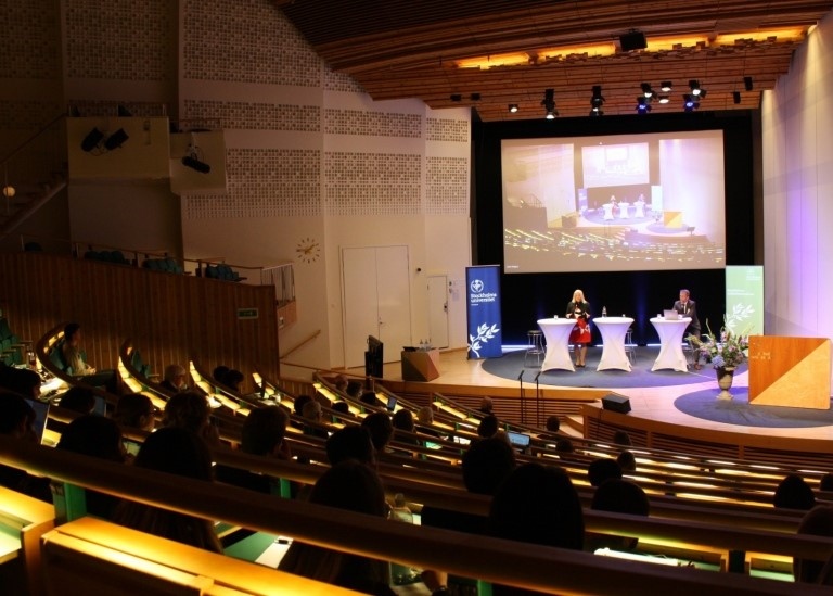 Vy i Aula Magna