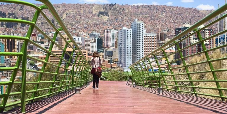 "Via Balcon" - Parque Urbano Central. La Paz