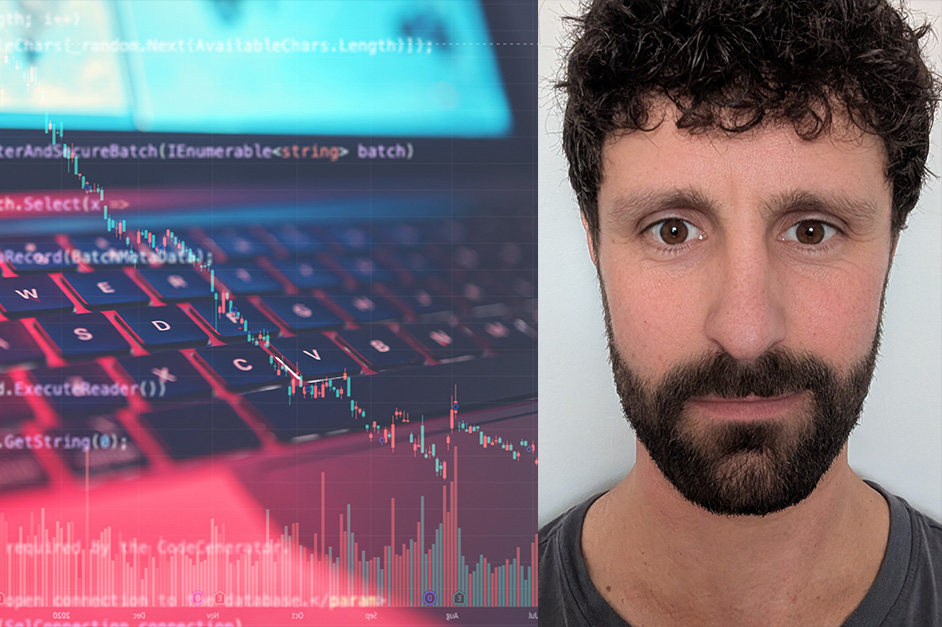According to Jon Roozenbeek, research shows much of today's internet traffic is driven by "bad bots" — scraping data, scalping tickets, spreading disinformation and running scams. Photo illustration: private photo & Yuri Arcurs/Mostphotos