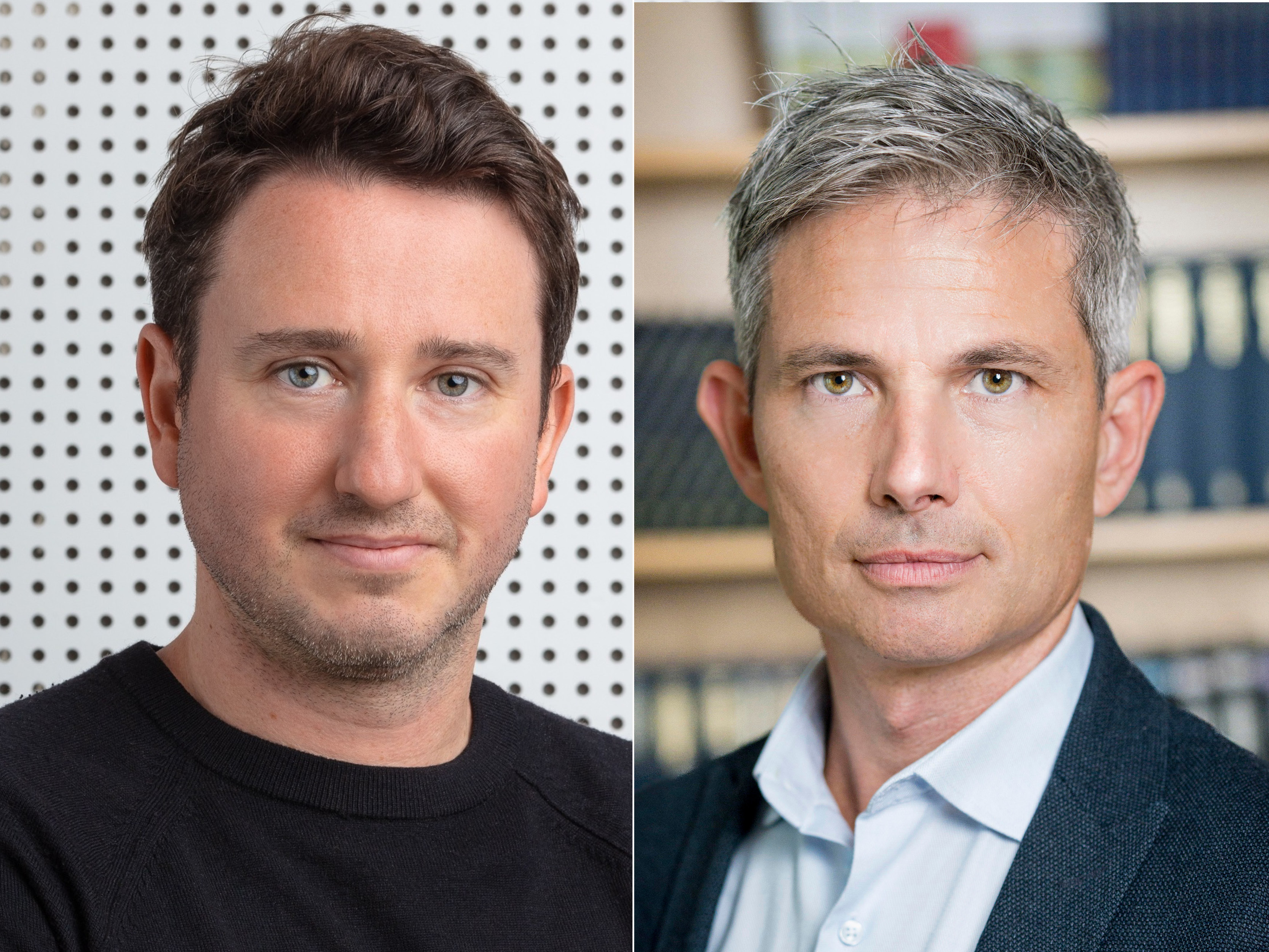 Gabriel Zucman och Daniel Waldenström.