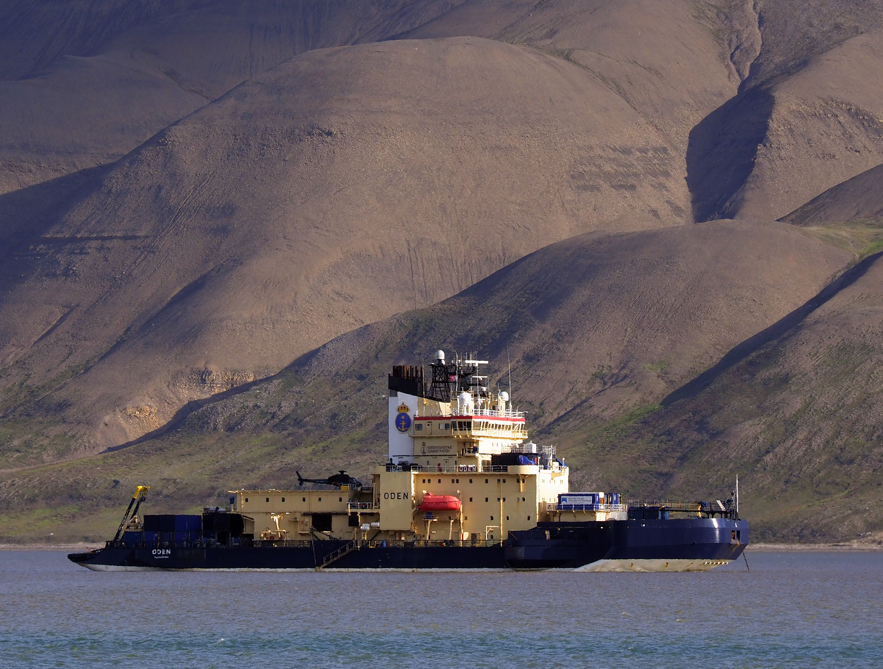Oden utanför Longyearbyen