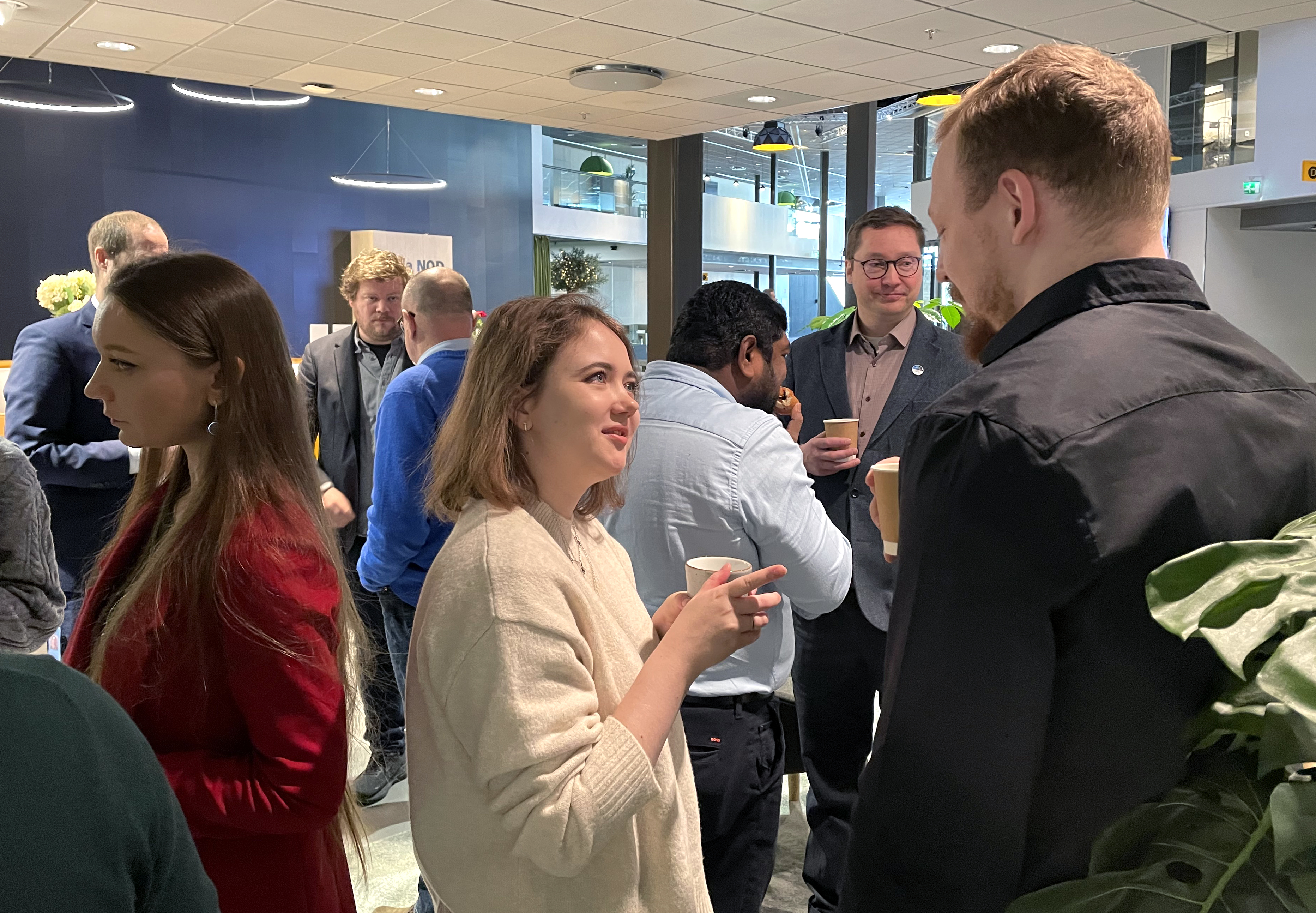 Forskare från olika europeiska universitet samlade för att utbyta idéer och kunskap på DSV.