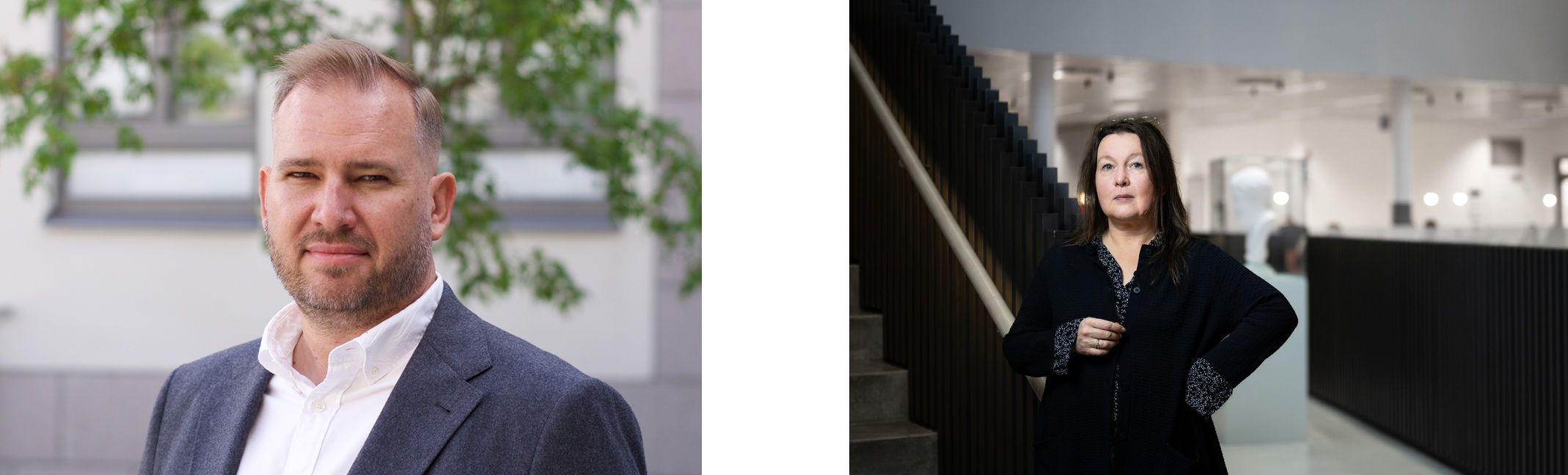 Jacobus Pienaar och Petra Lindfors