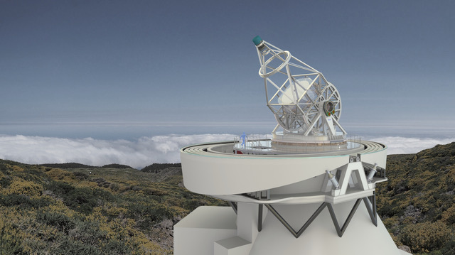 Artist's impression of the EST