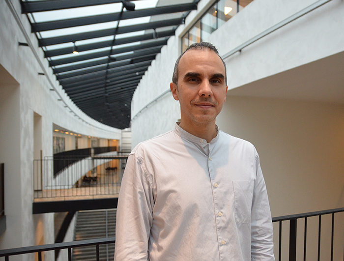 Foivos Perakis, forskare på Fysikum