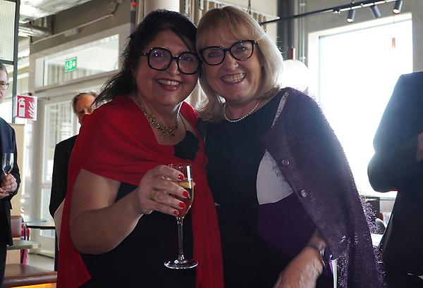 Neshat Lindberg och Joanna Trycka