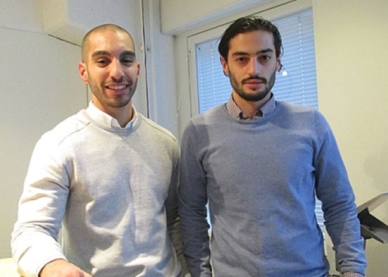 Arian Barakat and Rebin Hosini. Foto: Statistiska institutionen.