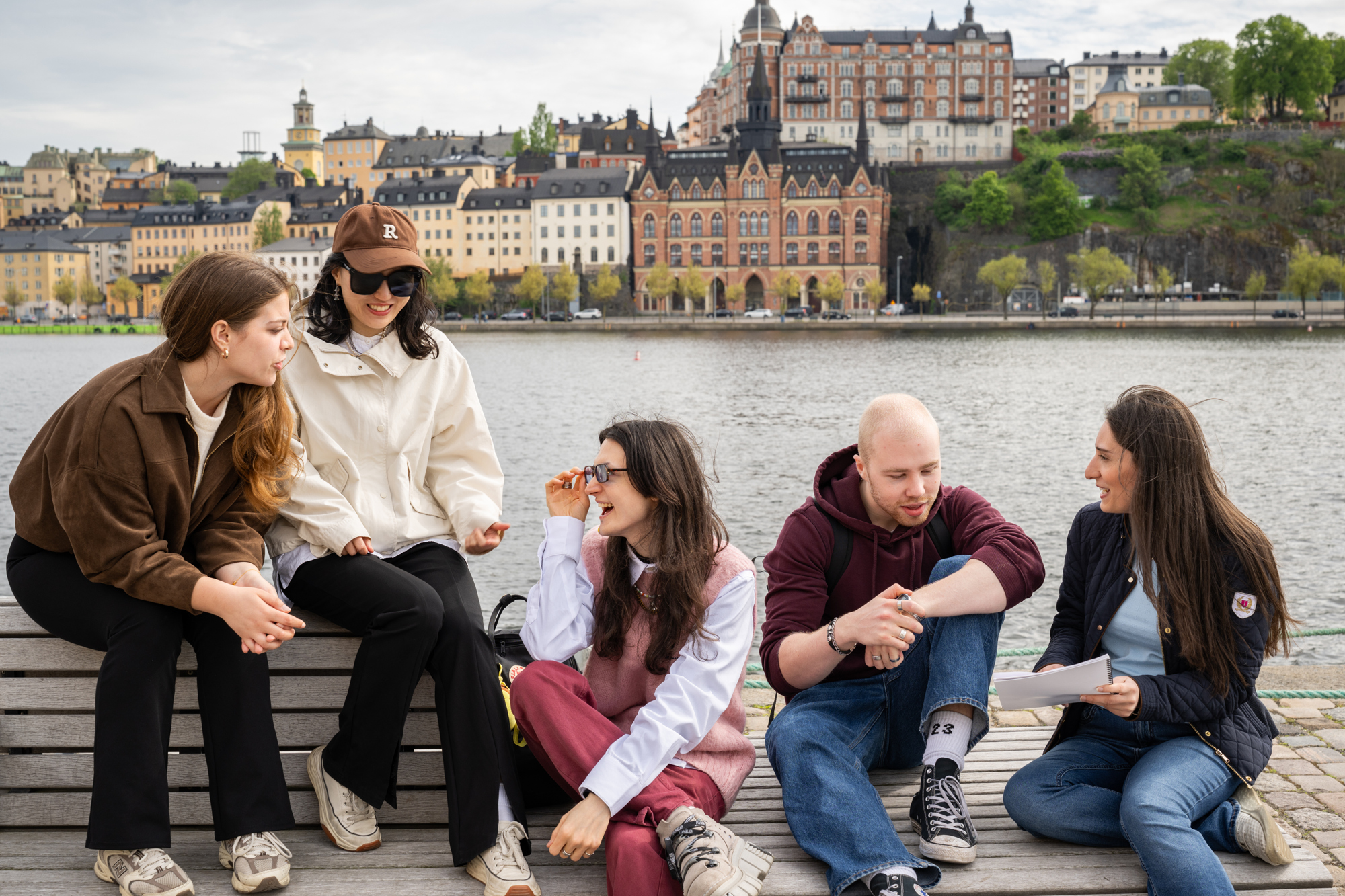 Stockholm University student browsing Stockholm.