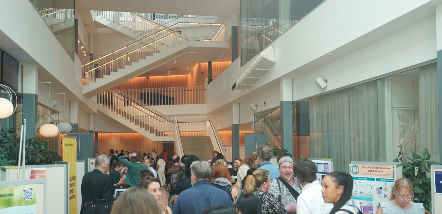Expo area at Innovation Day, Campus Albano.