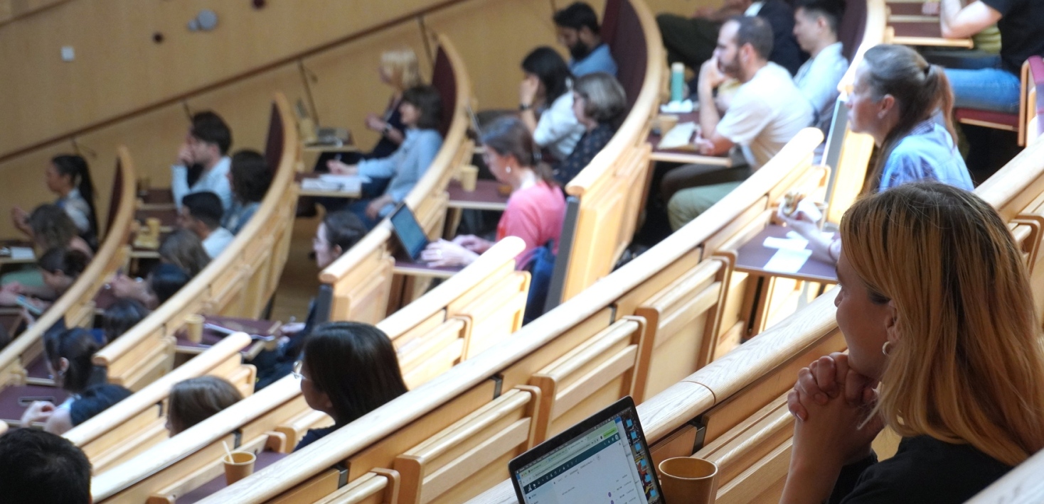 Audience enjoying the sessions at Innovation Day, exploring new ideas and innovation opportunities. 