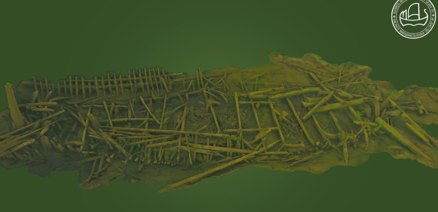 3D-modell av Falken
