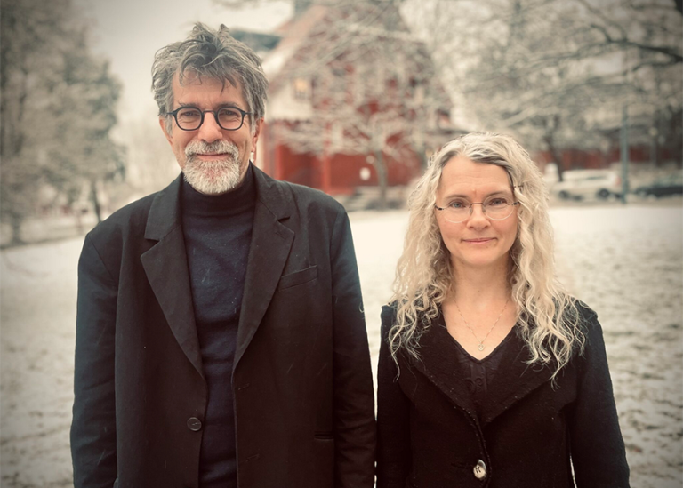 Mårten Snickare och Johanna Ethnersson Pontara.