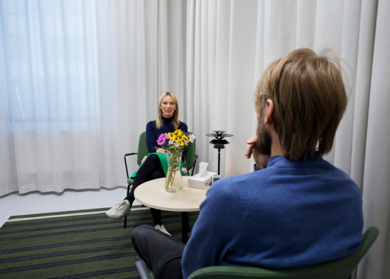 Psykologiska kliniken (arrangerad bild). Foto: Jens Olof Lasthein