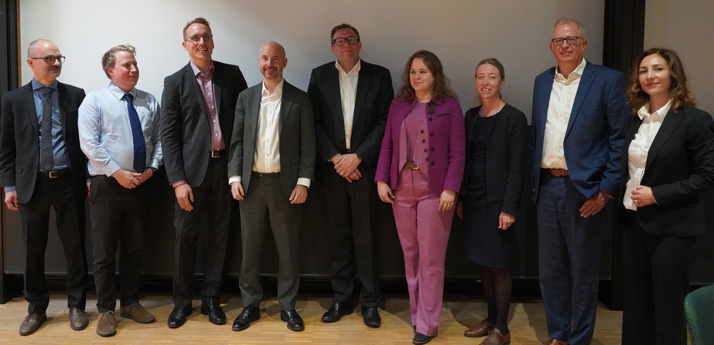 From the left: Fredrik Nordin, Jon Engström, David Fridner, David Sörhammar, Jon Nyhlén, Zsofia Toth