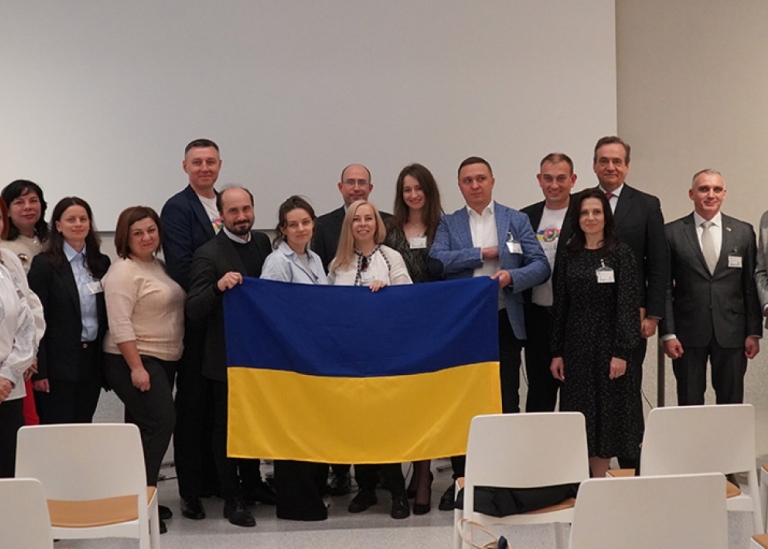 Participants at the conference Rethinking Cities in Ukraine in Stockholm
