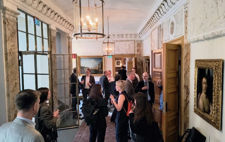 The day concluded with a networking dinner at Spökslottet