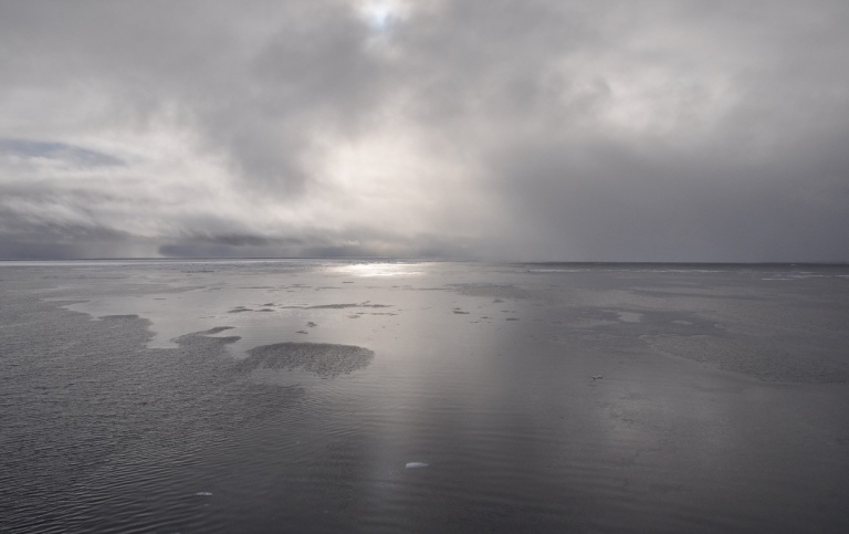 Ocean and clouds. Photo: Johan Nilsson/MISU/Stockholm University