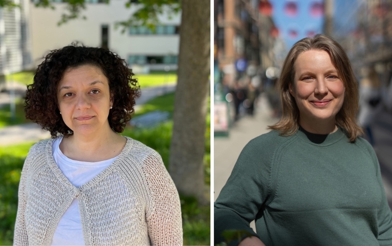 Profilbilder av Angela Adamo och Ragnhild Lunnan