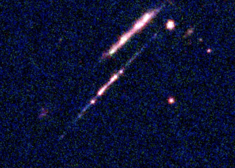 The Cosmic Gems arc as observed by the JWST.