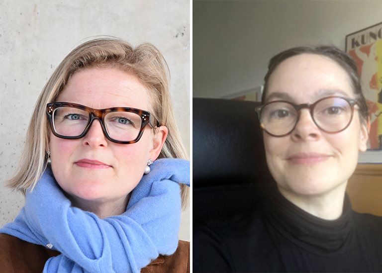 Louise Wallenberg och Anna-Sofia Rossholm Foto: Svante Emanuelli © 2018 resp. privat bild.
