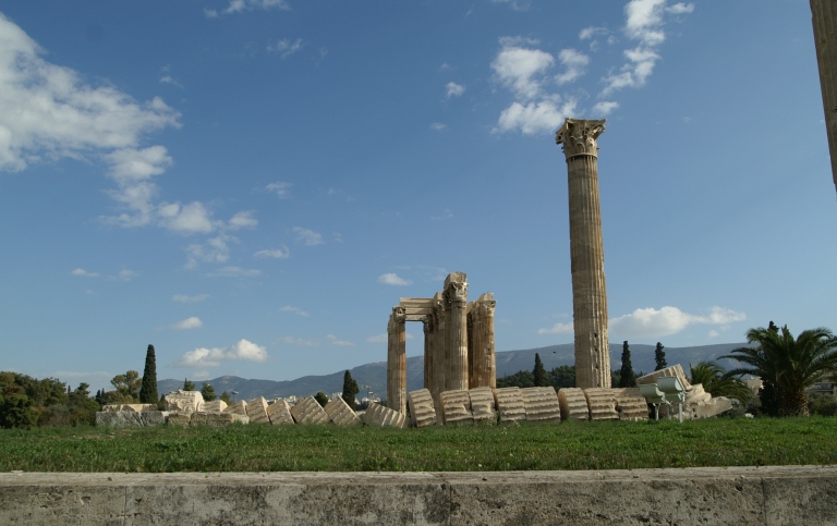 Olympeion, Athen. Foto: Maria Lowe Fri