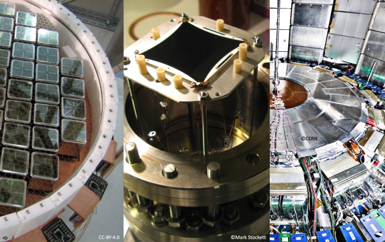 PMT array, resistive anode encoder, hadron calorimeter