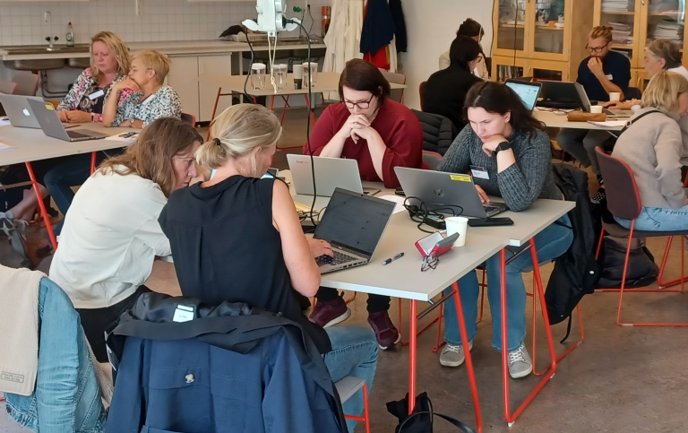 Lärare på kursdag 2019