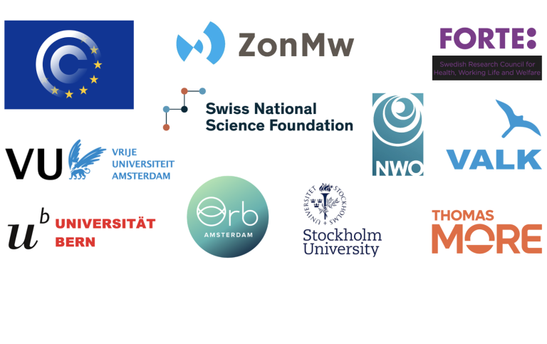Finansiärer och samarbetspartners – logotyper.
