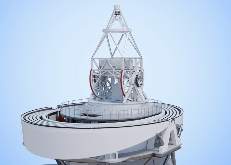 Telescope structure. Credit: IDOM.