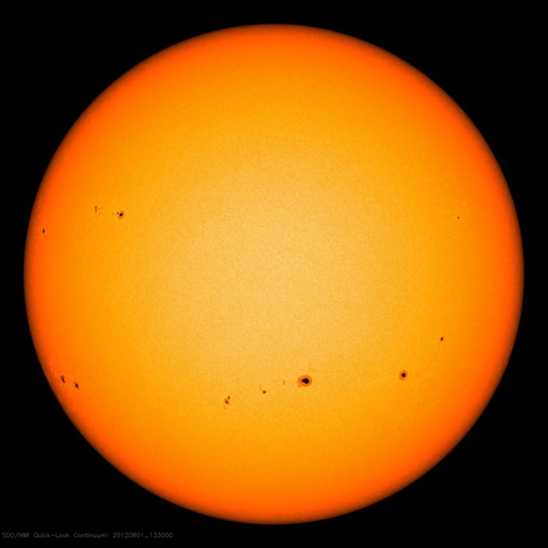 The solar surface