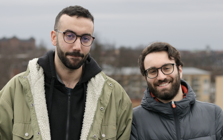 Tasis Kapodistrias (Department of Teaching and Learning) and Giacomo Bortolini (Department of Astro