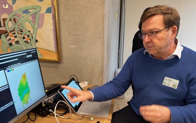Sten Ternström, Professor at KTH, demonstrates FonaDyn – a realtime interactive analysis application