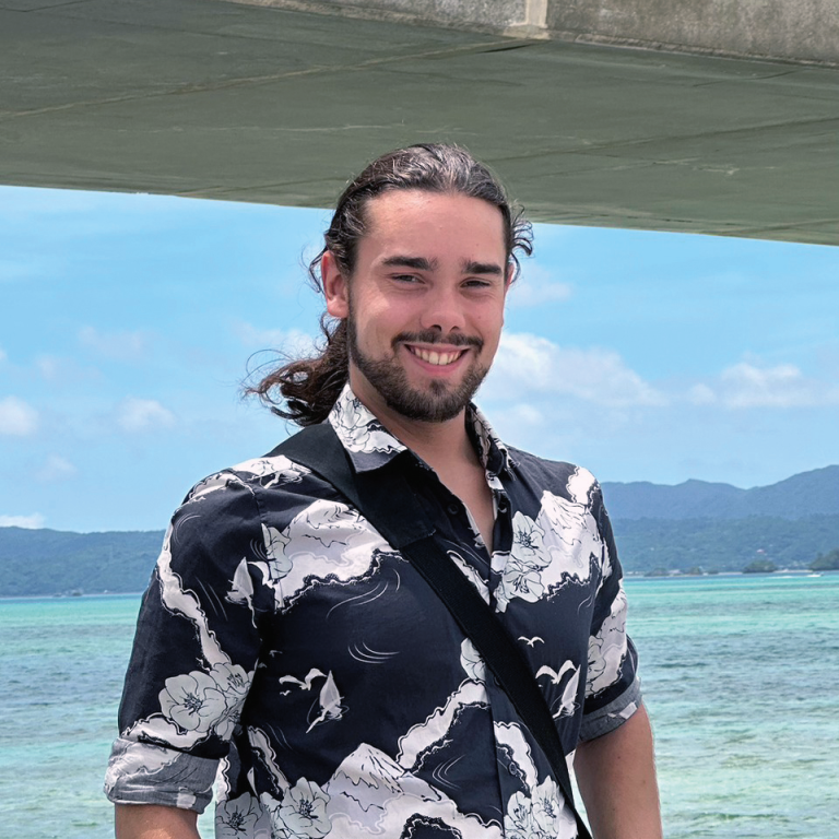 Utbytesstudent Rikard Eslind i Japan