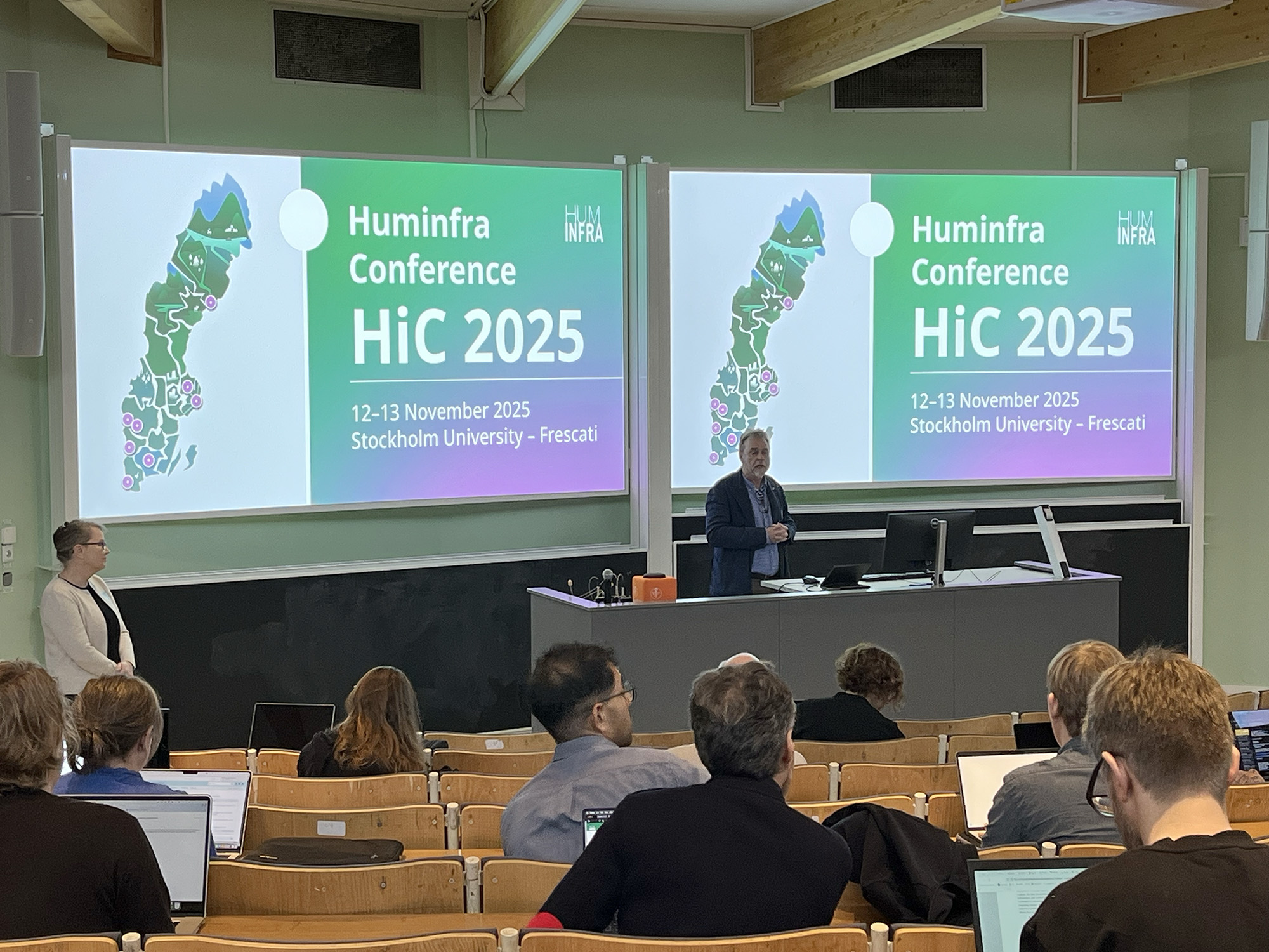 Huminfra's konferens 2025. Foto: Anna Blåder