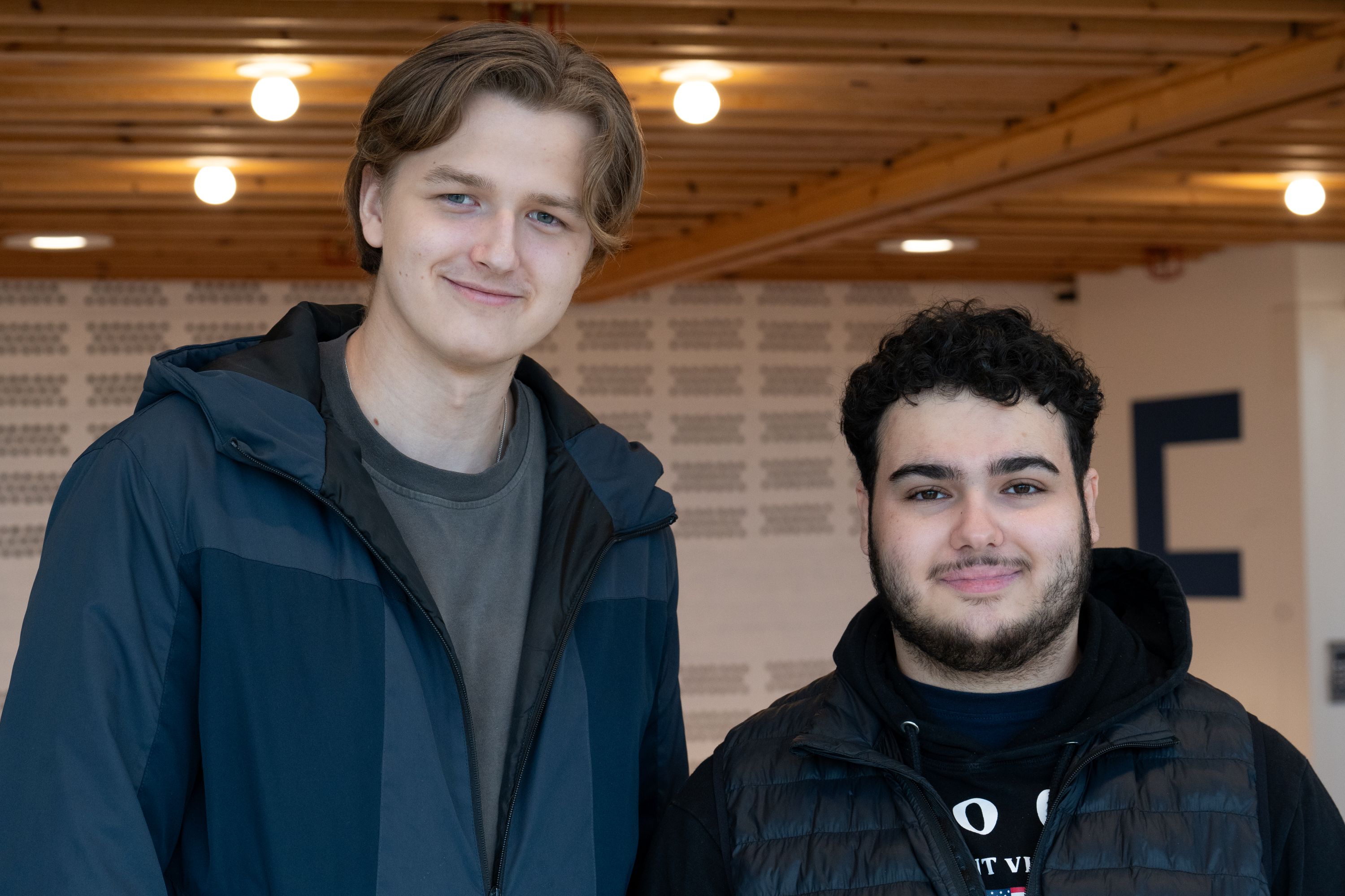 Noah och Johan.