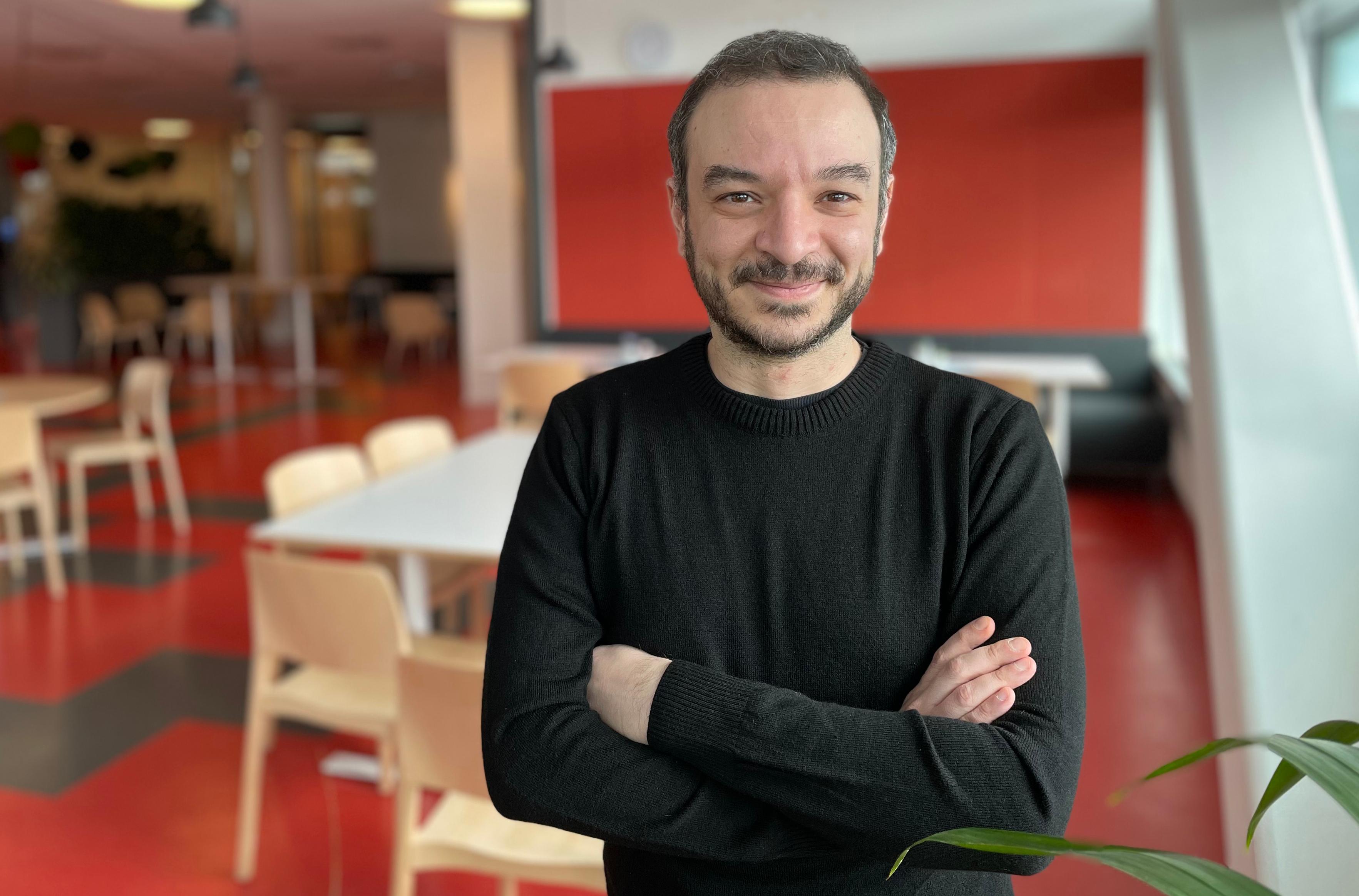 Porträttbild på Georgios Koutsopoulos, Institutionen för data- och systemvetenskap (DSV), SU.