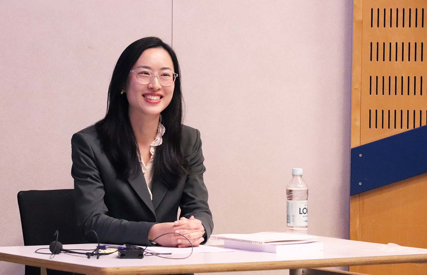 Jinci Liu at her defense.